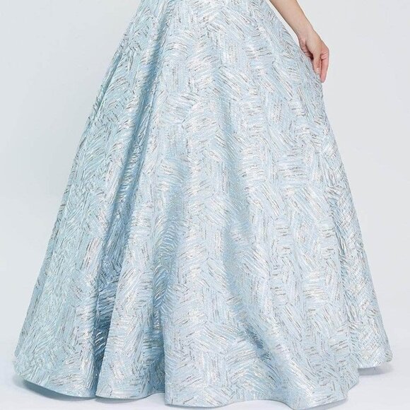 J'Adore Dresses J20024 Prom Dresses Sky size 12 - Picture 3 of 8